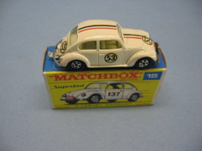 SUPERFAST 15D VOLKWAGEN RARE HERBIE